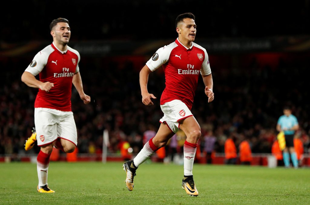 alexis sánchez, arsenal, golazo, video, colonia, europa league