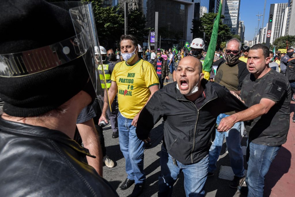 Brazil Health Virus Bolsonaro Fbl Protest