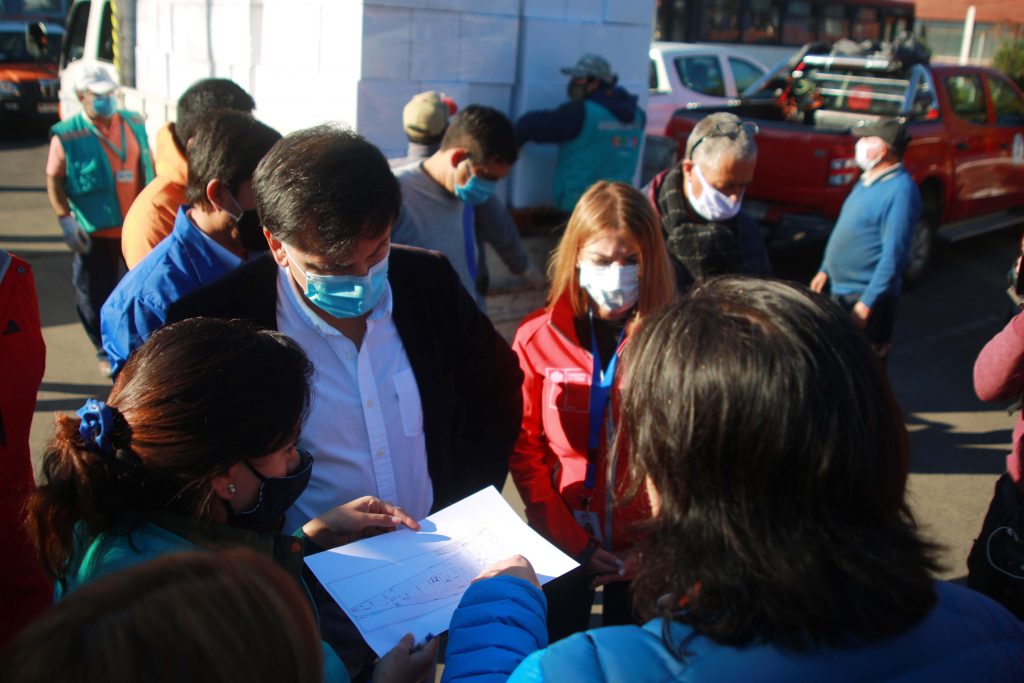 Llegada Y Distribucin De Cajas En Lo Prado