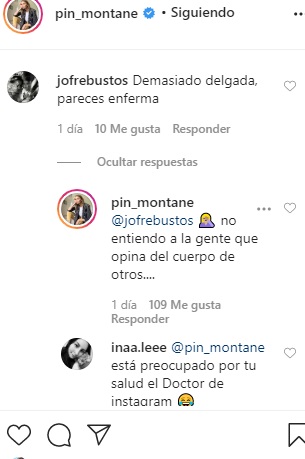 Captura Instagram Josefina