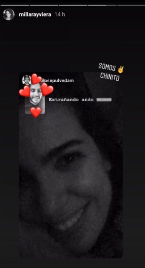 Captura Instagram Millaray Viera