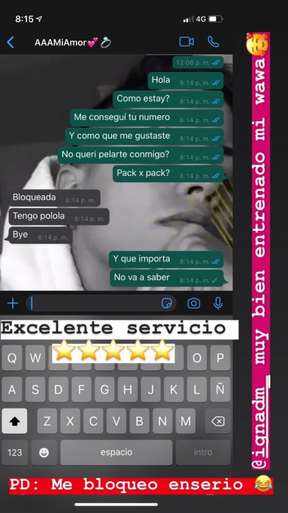 Captura Instagram Hija Pamela Díaz