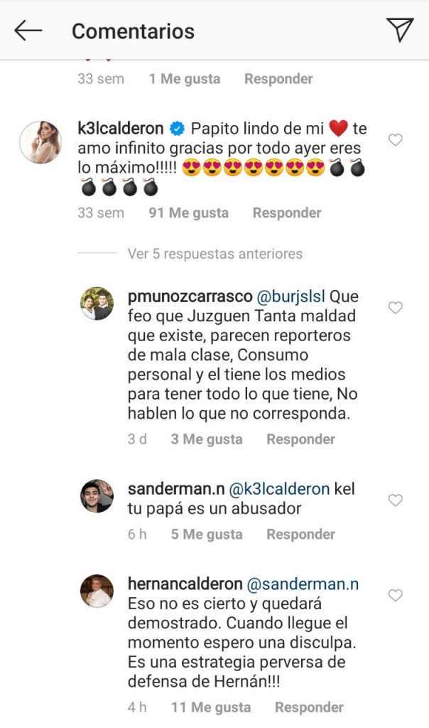 Instagram Hernán Calderón