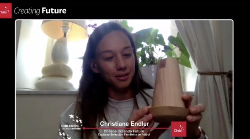 Christiane Endler Lanzamiento Red De Chilenos Creando Futuro
