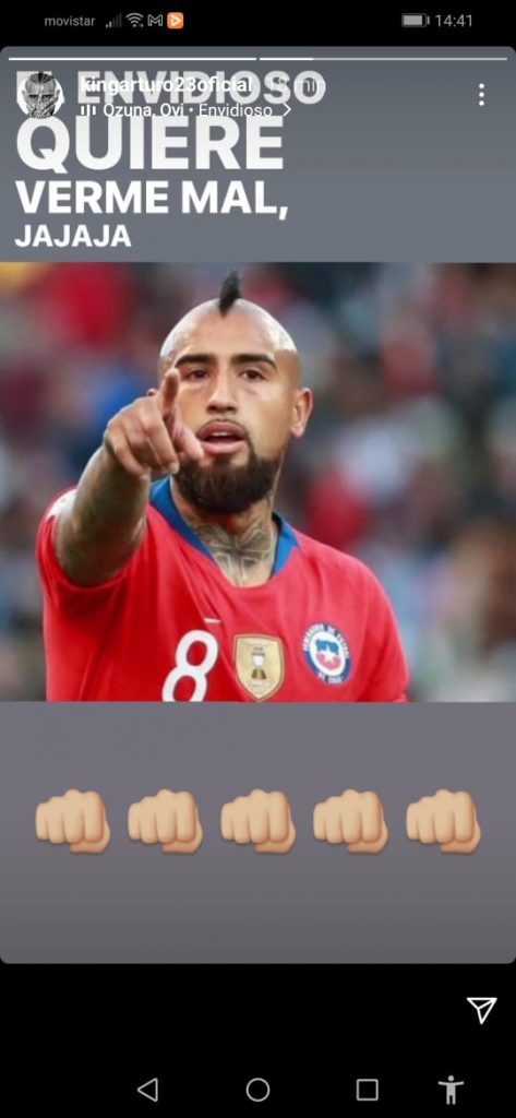 Captura Instagram Vidal